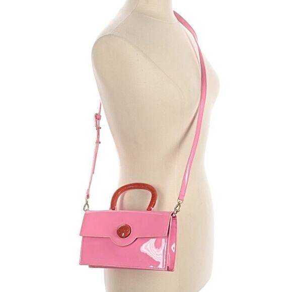 Cult Gaia Blossom Crossbody Clutch Bag Pink - Picture 2 of 4